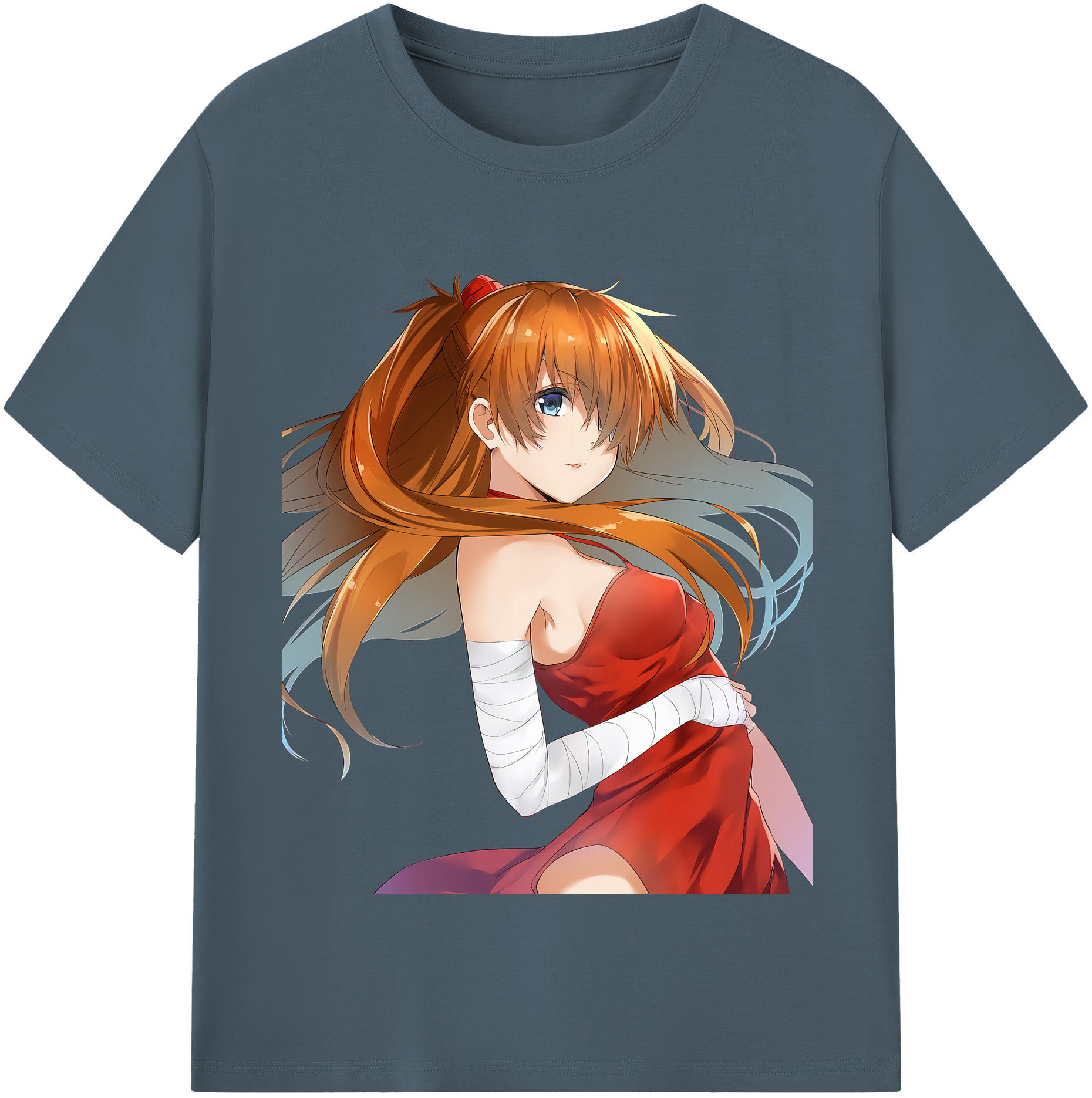 （画像用） EVA 新世紀エヴァンゲリオン 綿100％半袖Tシャツ（フロントプリント）